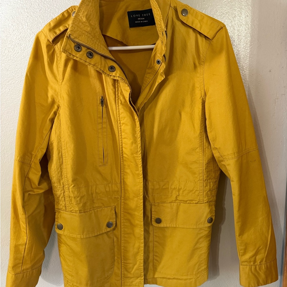 Love Tree Women's Yellow Jacket
